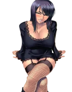 ☺️ Fille anime, Personnage de dessin animé, Sexy, Illustration, Femme, Fanart telegram sticker