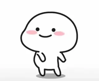 ✨ fofo, kawaii, desenho animado, personagem, simples telegram sticker