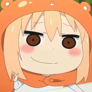 🍕 Umaru Doma Himouto! Umaru-chan anime, umaru, cartoon, cute, happy telegram sticker