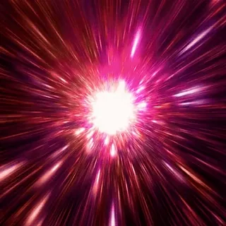 🌌 абстракция, взрыв, свет, скорость, космос, туннель telegram sticker