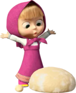 🍞 Masha Masha and the Bear kartun, perempuan, Masha dan Beruang, animasi telegram sticker