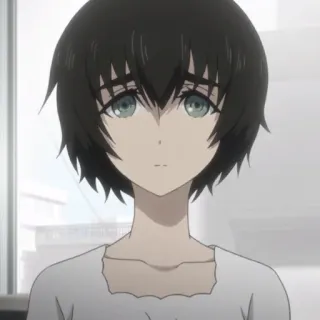 ⏱ Shiina Mayuri Steins;Gate Anime, Feminino, Personagem, Shiina Mayuri, Steins;Gate whatsapp sticker
