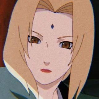 🥋 Tsunade Naruto anime, woman, ninja, medical, hokage telegram sticker