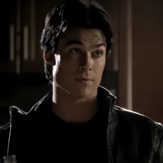 🩸 Damon Salvatore The Vampire Diaries Wampir, Damon Salvatore, Ian Somerhalder, Pamiętniki Wampirów, Serial TV, Dramat, Fantasy telegram sticker