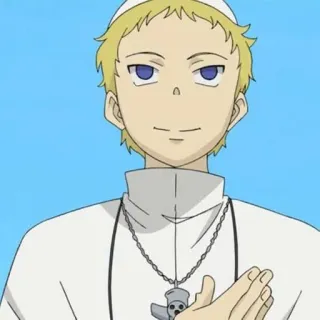 🤮 Excalibur Soul Eater anime, character, excalibur, soul eater, cartoon telegram sticker