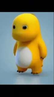 ✨ dinossauro, amarelo, fofo, desenho animado, animal, adorável whatsapp sticker
