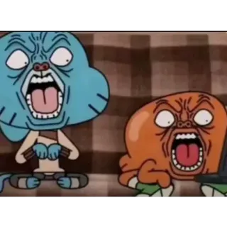 🔥 Gumball Watterson and Darwin Watterson The Amazing World of Gumball telegram sticker