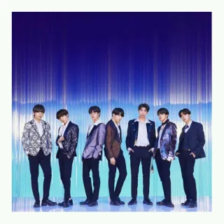 💙 gruppo, uomini, completi, abbigliamento formale, kpop, musica telegram sticker