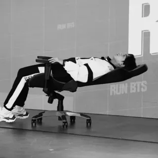 ♟ Run BTS RUN BTS bts, run bts, kpop, entertainment telegram sticker