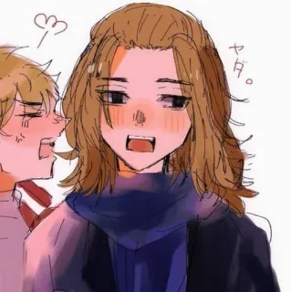 〰 ヤダ。 アニメ, 漫画, キャラクター, マンガ telegram sticker