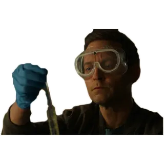 👨‍🔬 scientifique, laboratoire, recherche, expérience, science, lunettes, gants telegram sticker
