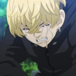 😭 anime, płacz, smutny, emocjonalny, łzy telegram sticker