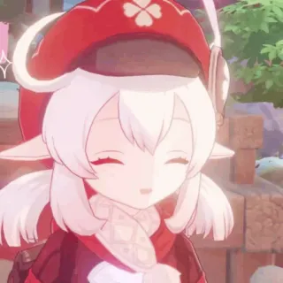 💗 Klee Genshin Impact 动漫, 游戏, 可莉, 原神, 可爱, 女孩 telegram sticker