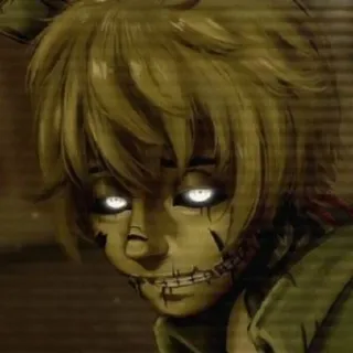 🌟 Springtrap Five Nights at Freddy's animatronic, horror, videogame, nightmare, monster telegram sticker