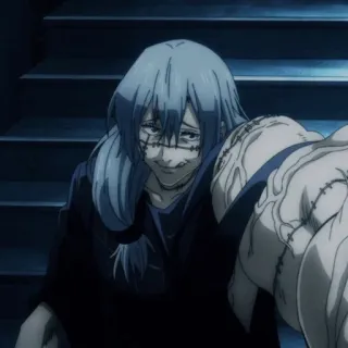 🩸 Mahito Jujutsu Kaisen Mahito, Jujutsu Kaisen, Anime, Bösewicht, Fluchgeist telegram sticker
