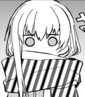 😳 Anime, Manga, Karakter, Terkejut, Terkejut telegram sticker