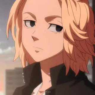 😒 Mikey Tokyo Revengers Anime, Cartone animato, Personaggio, Manga, Tokyo Revengers telegram sticker