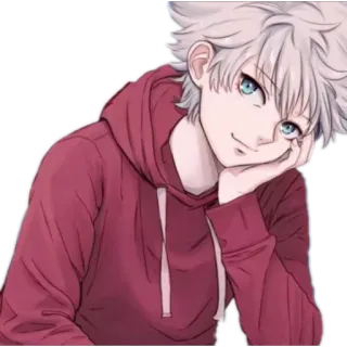 🙃 Killua Zoldyck Hunter x Hunter anime, Killua, Hunter x Hunter, character, cartoon telegram sticker