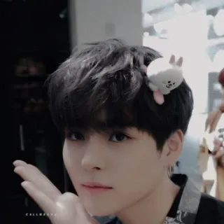 🐯 CALL ME BREEZE K-Pop, Ídolo, Retrato, Chico telegram sticker