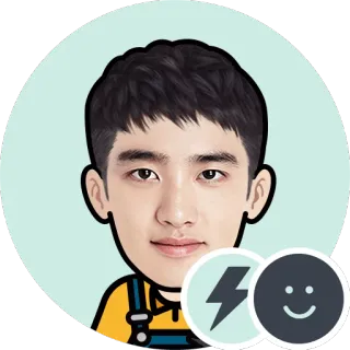 😀 persona, dibujo animado, retrato, pegatina, cara, hombre telegram sticker