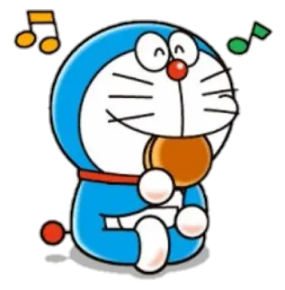 😋 Doraemon Desenho animado, Anime, Gato, Robô, Doraemon, Música whatsapp sticker