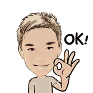 👌 OK! ok, geste, positiv, zustimmung telegram sticker