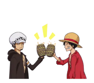 @Tikelmu ONE PIECE Commemorative Stickers telegram stickers