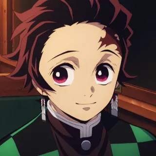 🔥 Tanjiro Kamado Demon Slayer Anime, Demon Slayer, Tanjiro Kamado, Personnage telegram sticker