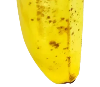 ⚪️ banane, fruit, nourriture, jaune whatsapp sticker