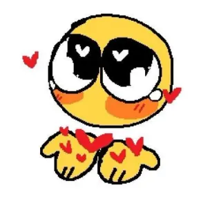 💖 emoji, trái tim, tình yêu, dễ thương, âu yếm, kawaii telegram sticker