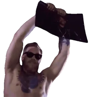 🤪 Conor McGregor fighter, mma, sports, man, tattoos telegram sticker