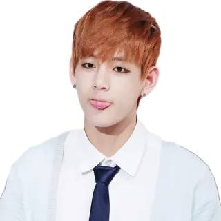 👅 V kpop, cantante, idol, bts, v, kim taehyung telegram sticker