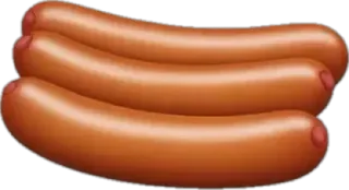 🤩 Würstchen, Essen, Fleisch, Hotdogs telegram sticker