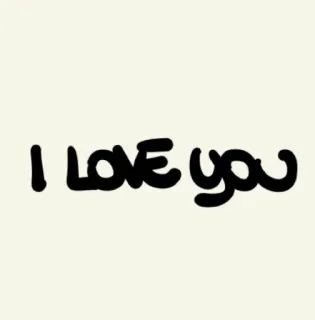 ❤️ I LOVE YOU cinta, imut, pesan, salam, kasih sayang, baik telegram sticker