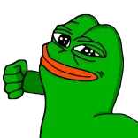 👊 Pepe the Frog Пепе, лягушка, мем, самодовольный, интернет мем telegram sticker