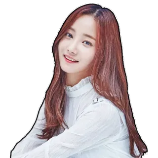 😊 donna, ritratto, persona, ragazza, coreana, asiatica, sorriso, celebrità telegram sticker