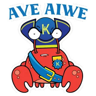Karbo Crab telegram stickers