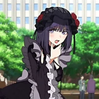 🥟 Marin Kitagawa My Dress-Up Darling anime, manga, cosplay, Marin, Kitagawa telegram sticker