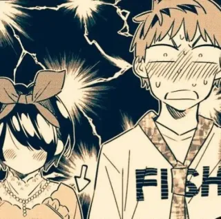 🤯 FISH anime, cartoon, funny, manga, shocked, sweating, romance telegram sticker