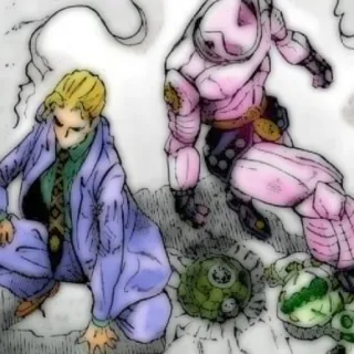 🐈‍⬛ Yoshikage Kira JoJo's Bizarre Adventure Anime, Kira, Jojo, Killer Queen, Aventura Bizarra telegram sticker