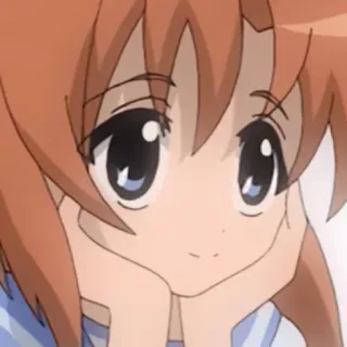 🦷 anime, lindo, chica, kawaii, retrato whatsapp sticker