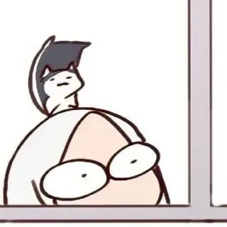 😄 动漫, 猫, 卡通, 插画, 可爱 telegram sticker
