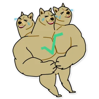 Doge³ telegram stickers