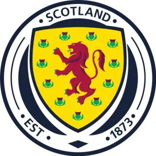 🏴󠁧󠁢󠁳󠁣󠁴󠁿 Scotland National Football Team SCOTLAND EST 1873 scotland, football, soccer, crest, lion, thistle, national team, sports, logo telegram sticker