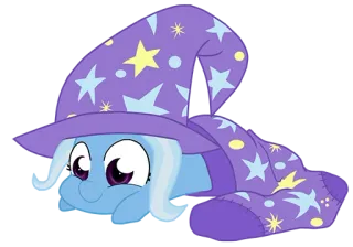 🐾 Pony, Magie, Zauberer, Cartoon, Sterne telegram sticker