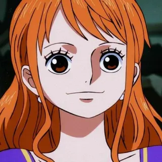 🤑 Nami One Piece アニメ, ワンピース, ナミ, キャラクター, 女性, 漫画 telegram sticker