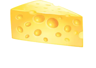 🧀 queso, comida, lácteo, amarillo, triángulo telegram sticker