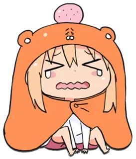 🥧 Animé, Dessin animé, Chibi, Mignon, Triste, Pleurs whatsapp sticker
