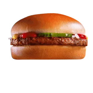 🍔 burger, hamburger, food, sandwich, meat, bun, fast food telegram sticker