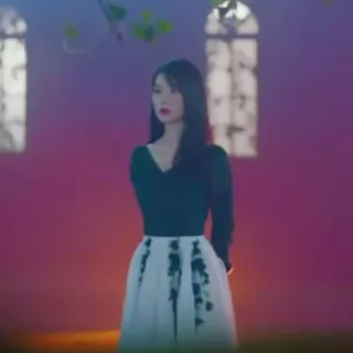 ✨ IU kpop, sänger, promi, koreanisch, frau, künstler telegram sticker